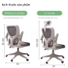 Ghế công thái học IB chơi game văn phòng, lưng cao điều chỉnh, tay vịn, tựa đầu - giá 309.000₫ 9