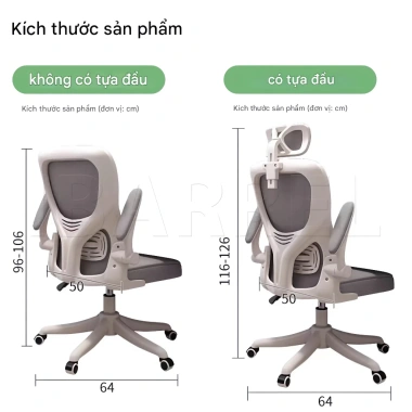 Ghế công thái học IB chơi game văn phòng, lưng cao điều chỉnh, tay vịn, tựa đầu - giá 309.000₫ 9 Ghế công thái học IB chơi game văn phòng, lưng cao điều chỉnh, tay vịn, tựa đầu - giá 309.000₫ 9