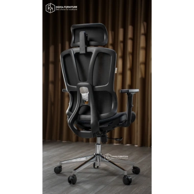 Ghế công thái học Joy-h Nghiafurniture – Lưới thoáng khí, ngả 120 độ, bảo hành 3 năm – Giá 1.990.000₫