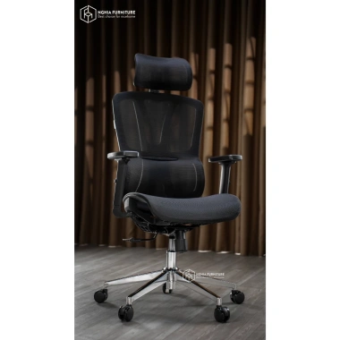 Ghế công thái học Joy-h Nghiafurniture – Lưới thoáng khí, ngả 120 độ, bảo hành 3 năm – Giá 1.990.000₫