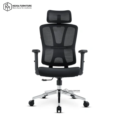 Ghế công thái học Joy-h Nghiafurniture – Lưới thoáng khí, ngả 120 độ, bảo hành 3 năm – Giá 1.990.000₫