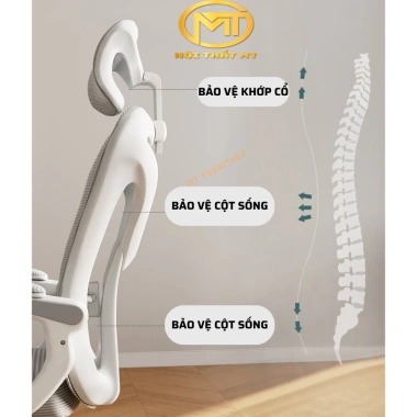 Ghế công thái học LUNAR M1/M2 - Ngã lưng thư giãn, gác chân, giảm giá 20% chỉ 1.554.000₫