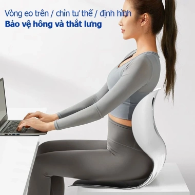 Ghế công thái học QPENZ hỗ trợ cột sống, điều chỉnh tư thế cho trẻ em và người lớn, lớp lót êm - Giá chỉ 159.000₫