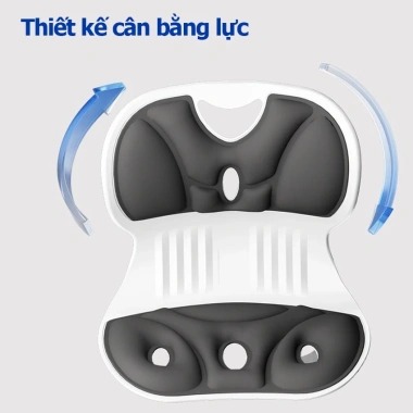 Ghế công thái học QPENZ hỗ trợ cột sống, điều chỉnh tư thế cho trẻ em và người lớn, lớp lót êm - Giá chỉ 159.000₫
