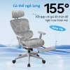 Ghế Công Thái Học TECH HOME Hỗ Trợ Cột Sống, Ngả Lưng 125°, Gác Chân Tiện Lợi 1,499,000₫ 3