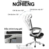 Ghế công thái học VQH-006 - Gaming, làm việc, học tập, ngả lưng, gác chân, giá ưu đãi 1.98tr 5