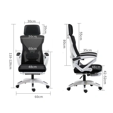 Ghế công thái học Xfurniture C202 nhập khẩu, tựa đầu, gác chân, chống gù 1.09 triệu 4