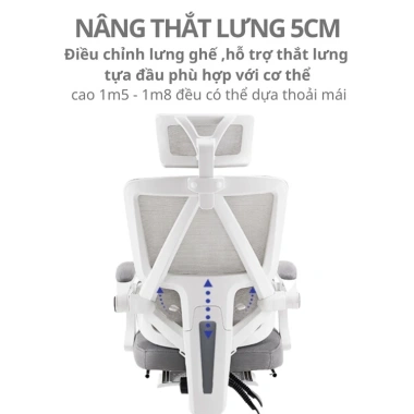 Ghế Công Thái Học Xoay Văn Phòng CTH-27 - Tựa Đầu, Gác Chân, Cao Cấp, 1.670.000₫ 8 Ghế Công Thái Học Xoay Văn Phòng CTH-27 - Tựa Đầu, Gác Chân, Cao Cấp, 1.670.000₫ 8