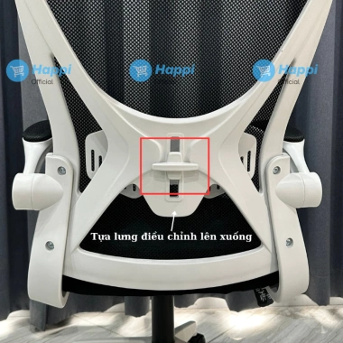 Ghế Công Thái Học Xoay Văn Phòng CTH-29 - Tựa Đầu & Gật Gù, Giá ưu đãi 900.000đ