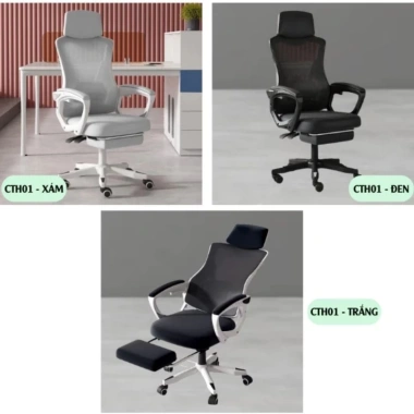 Ghế công thái học xoay - Văn phòng & Gaming, chỉ 799.000₫ giảm từ 998.750₫
