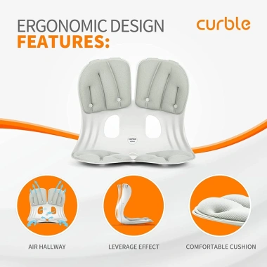 Ghế Curble Chair Grand chính hãng 60kg điều chỉnh tư thế, chống gù, Made in Korea Giá 1.1 triệu (giá gốc 1.397 triệu) 5