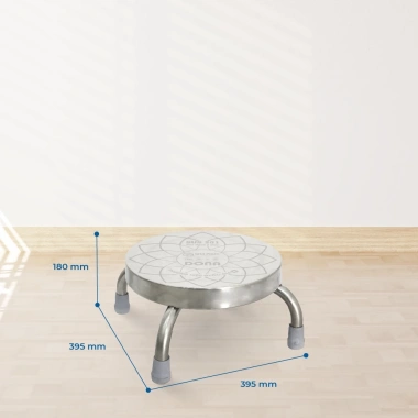 Ghế đẩu inox mini QUI PHÚC - inox sáng bóng, chắc chắn, chống trượt, tiện lợi, ghế ngồi xổm giá 106.272₫ 2 Ghế đẩu inox mini QUI PHÚC - inox sáng bóng, chắc chắn, chống trượt, tiện lợi, ghế ngồi xổm giá 106.272₫ 2