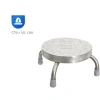 Ghế đẩu inox mini QUI PHÚC - inox sáng bóng, chắc chắn, chống trượt, tiện lợi, ghế ngồi xổm giá 106.272₫ 5