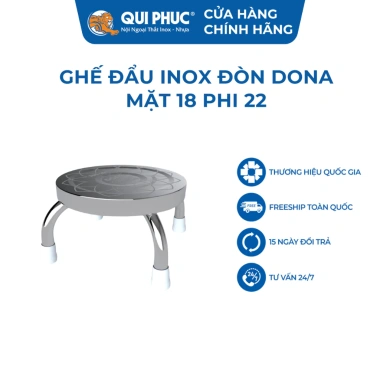 Ghế đẩu inox mini QUI PHÚC - inox sáng bóng, chắc chắn, chống trượt, tiện lợi, ghế ngồi xổm giá 106.272₫ 7 Ghế đẩu inox mini QUI PHÚC - inox sáng bóng, chắc chắn, chống trượt, tiện lợi, ghế ngồi xổm giá 106.272₫ 7