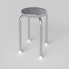 Ghế đẩu inox QUI PHÚC 201/304 cao cấp - sáng bóng, an toàn, chắc chắn, tiện lợi, giảm còn 154.980đ 6