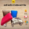 Ghế đẩu ngồi bệt đệm mút êm tiện lợi cho công việc thủ công - Giá chỉ 60.000₫