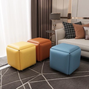 Ghế Đẩu RUBIK - Ghế Sofa Gấp Đa Năng Tiết Kiệm Không Gian, Phòng Khách 595k 7 Ghế Đẩu RUBIK - Ghế Sofa Gấp Đa Năng Tiết Kiệm Không Gian, Phòng Khách 595k 7