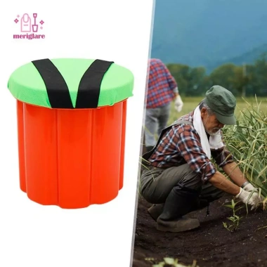 Ghế đẩu tròn có dây đeo - Ghế làm việc trong vườn, nhỏ gọn, giá 113.300₫ 4