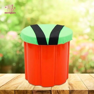 Ghế đẩu tròn có dây đeo - Ghế làm việc trong vườn, nhỏ gọn, giá 113.300₫ 6