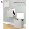 Ghế đi giầy gấp treo tường vô hình siêu mỏng 3,8cm, thép hợp kim giảm chấn êm ái - giá chỉ 1.73 triệu 3