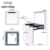 Ghế đi giầy gấp treo tường vô hình siêu mỏng 3,8cm, thép hợp kim giảm chấn êm ái - giá chỉ 1.73 triệu 10
