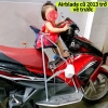 Ghế đi xe máy Airblade cũ 2.013‑trở xuống, dây đai, vòng bảo hiểm, ga xếp gọn – Giá 220.500 VND 4