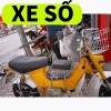 Ghế đi xe máy cho bé, ghế đôn số inox yên nệm đen, an toàn, thoải mái, giảm 22% 6