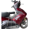 GHẾ ĐÔN GA INOX YÊN NỆM ĐEN AIRBLADE - Giá chỉ 150.960 VND cho PCX, IMPLUSE, FREEGO, VESPA