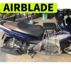 GHẾ ĐÔN GA INOX YÊN NỆM ĐEN AIRBLADE - Giá chỉ 150.960 VND cho PCX, IMPLUSE, FREEGO, VESPA 4