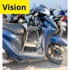 GHẾ ĐÔN GA INOX YÊN NỆM ĐEN cho Xe Máy Vision - Tải Trọng 40kg, Giá Ưu Đãi 155.400 VND 8