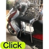 GHẾ ĐÔN GA INOX YÊN NỆM ĐEN XE CLICK - Giá 155.400 VNĐ, giảm sâu, bền bỉ, sang trọng 5
