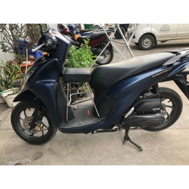 Ghế Đôn Ga Inox Yên Nệm Đen Xe Tay Ga Không Tựa An Toàn Cho Bé Giá Ưu Đãi 155.400 VND 9
