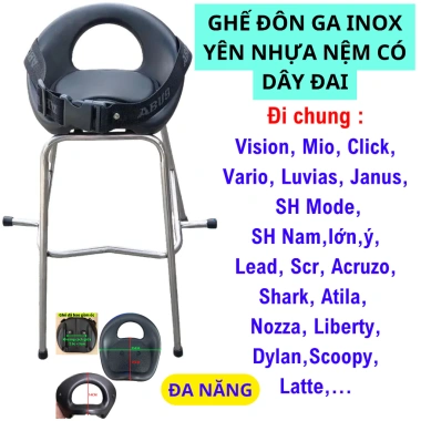 Ghế Đôn Ga Yên Nhựa Nệm Dây Đai An Toàn Cho Bé 2-8 Tuổi - Giá Ưu Đãi 160k 3 Ghế Đôn Ga Yên Nhựa Nệm Dây Đai An Toàn Cho Bé 2-8 Tuổi - Giá Ưu Đãi 160k 3