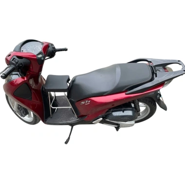 GHẾ ĐÔN INOX ĐEN XE SH AN TOÀN, YÊN NỆM ĐỆM 5KG, GIÁ 148.740 VND - ƯU ĐÃI 9
