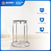 Ghế đôn inox QUI PHÚC 201/304 cao cấp trong nhà, ngoài trời, tiện lợi, giá 156,620₫