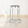 Ghế đôn inox QUI PHÚC 201/304 cao cấp trong nhà, ngoài trời, tiện lợi, giá 156,620₫ 2