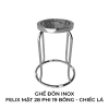 Ghế đôn inox QUI PHÚC 201/304 cao cấp trong nhà, ngoài trời, tiện lợi, giá 156,620₫ 11