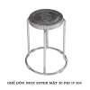 Ghế đôn inox QUI PHÚC 201/304 cao cấp trong nhà, ngoài trời, tiện lợi, giá 156,620₫ 14