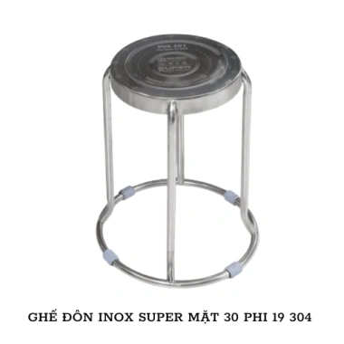 Ghế đôn inox QUI PHÚC 201/304 cao cấp trong nhà, ngoài trời, tiện lợi, giá 156,620₫ 14 Ghế đôn inox QUI PHÚC 201/304 cao cấp trong nhà, ngoài trời, tiện lợi, giá 156,620₫ 14
