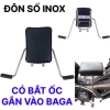 Ghế Đôn Số Inox Yên Nệm Đen Cao Cấp - An Toàn Cho Bé, Giá 135,100 VND