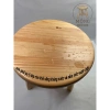 Ghế đôn tròn gỗ thông 30x30 cm – cao 30, 45, 60 cm – Mộng Decor Mt-30, bàn ghế cafe, kê chậu hoa, giảm giá 20% 3