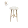 Ghế đôn tròn gỗ thông 30x30 cm – cao 30, 45, 60 cm – Mộng Decor Mt-30, bàn ghế cafe, kê chậu hoa, giảm giá 20% 9