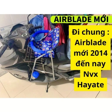 Ghế ga xếp an toàn cho bé, đi xe máy Vinfast, sắt sơn tĩnh điện, điện xám – 205.100₫ 5 Ghế ga xếp an toàn cho bé, đi xe máy Vinfast, sắt sơn tĩnh điện, điện xám – 205.100₫ 5