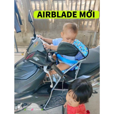 GHẾ GA XẾP GẤP GỌN XE AIRBLADE 2.014-2.024 - An toàn cho bé, Giá chỉ 205.100 VND 3 GHẾ GA XẾP GẤP GỌN XE AIRBLADE 2.014-2.024 - An toàn cho bé, Giá chỉ 205.100 VND 3