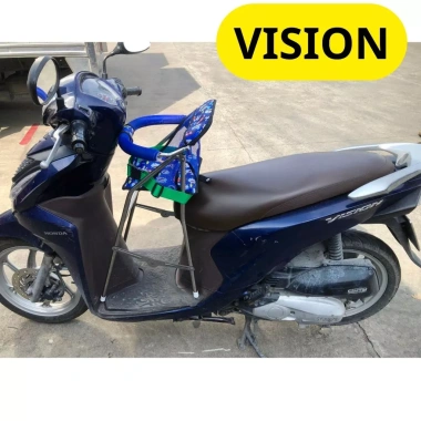 Ghế ga xếp inox cao cấp cho Click Vision Vario Luvias Janus - giá chỉ 265.300₫, tiết kiệm 77.000₫ 4