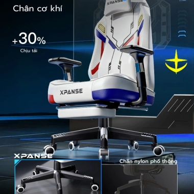Ghế Game Xpanse Công Thái Học Đệm Thắt Lưng Tích Hợp, Ôm Sát Cột Sống – 2.498.000₫ 8