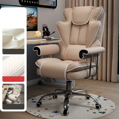 Ghế Gaming Cao Cấp, Gác Chân & Bánh Xe Xoay - Thiết Kế Độc Đáo, Giá 2.099.000₫