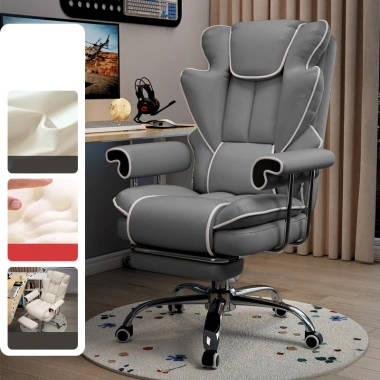 Ghế Gaming Cao Cấp, Gác Chân & Bánh Xe Xoay - Thiết Kế Độc Đáo, Giá 2.099.000₫