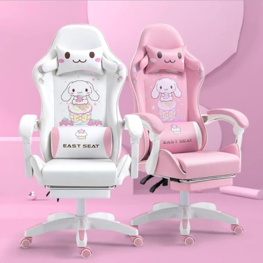 Ghế Gaming Cao Cấp - Xoay 360, Gác Chân, Game Thủ & Live Stream, 1.619.000đ