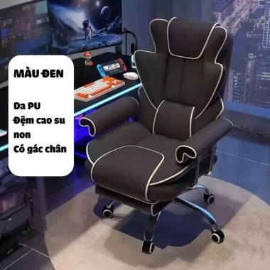 GHẾ GAMING CÔNG THÁI HỌC 150 độ GÁC CHÂN Bọc Da, Giá 2.2 Triệu HOT 2.025 10 GHẾ GAMING CÔNG THÁI HỌC 150 độ GÁC CHÂN Bọc Da, Giá 2.2 Triệu HOT 2.025 10